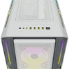 Corsair Boîtier d’ordinateur iCUE 5000T RGB Blanc