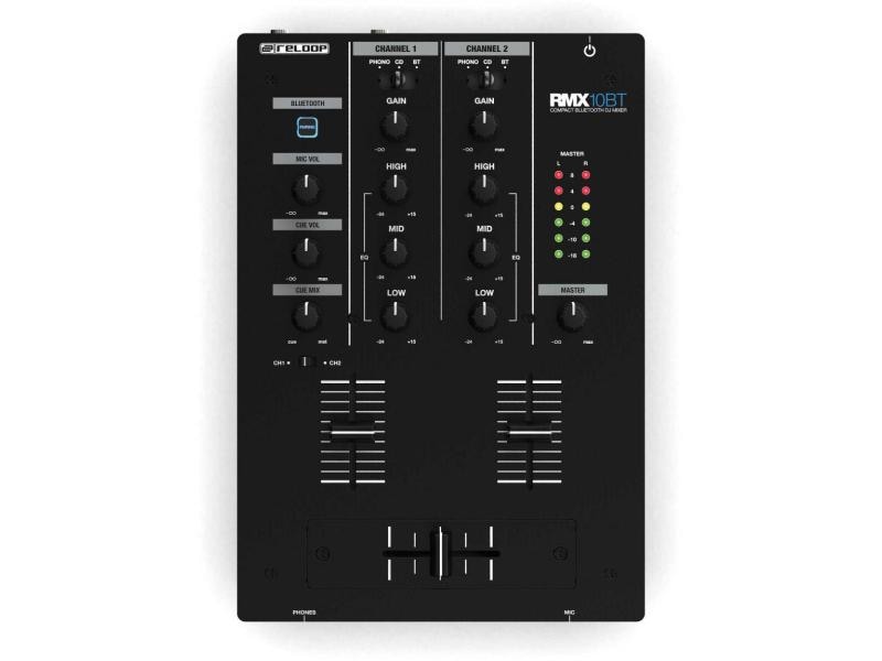 Reloop Mixeur DJ RMX-10 BT