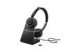 Jabra Casque Evolve 75SE UC Duo avec station de charge