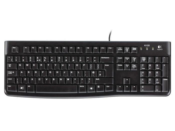 Logitech Clavier K120 layout CH, filaire