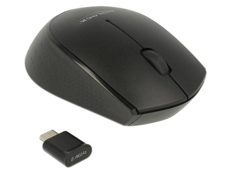 Delock Souris portable 12526 USB Type-C sans fil