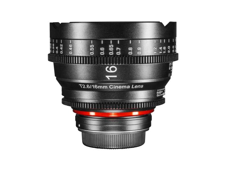 Samyang Longueur focale fixe XEEN 16mm T/2.6 FF Cine – Canon EF