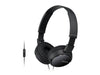 Sony Casques extra-auriculaires MDR-ZX110AP Noir