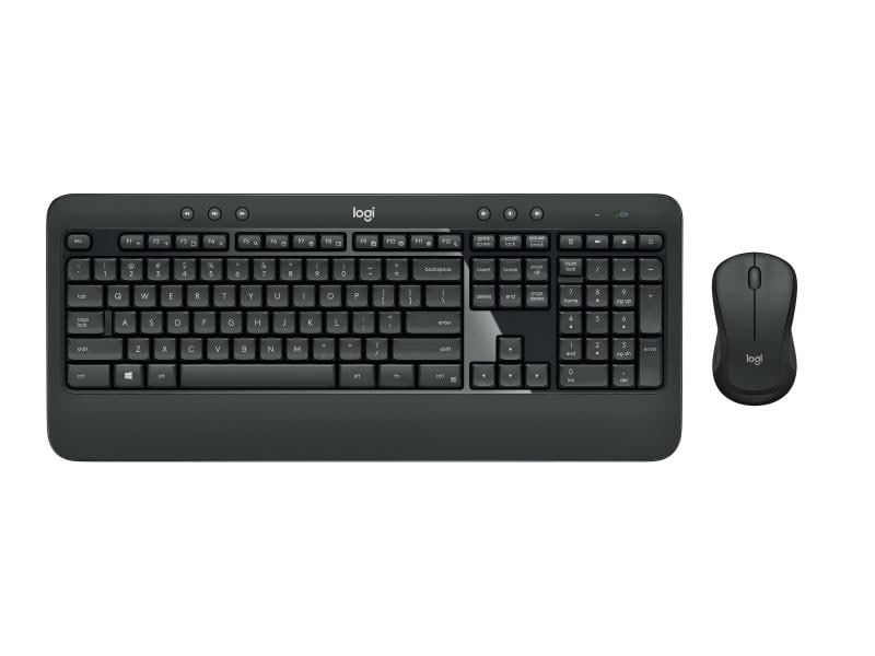 Logitech Ensemble clavier-souris MK540 Advanced Mise en page DE