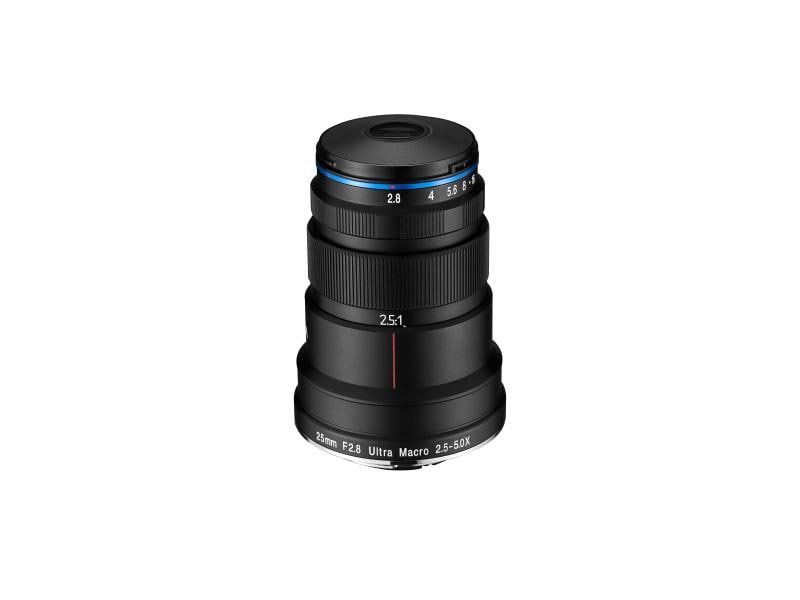 Laowa Longueur focale fixe 25 mm F/2.8 2.5-5x UltraMacro – E-Mount