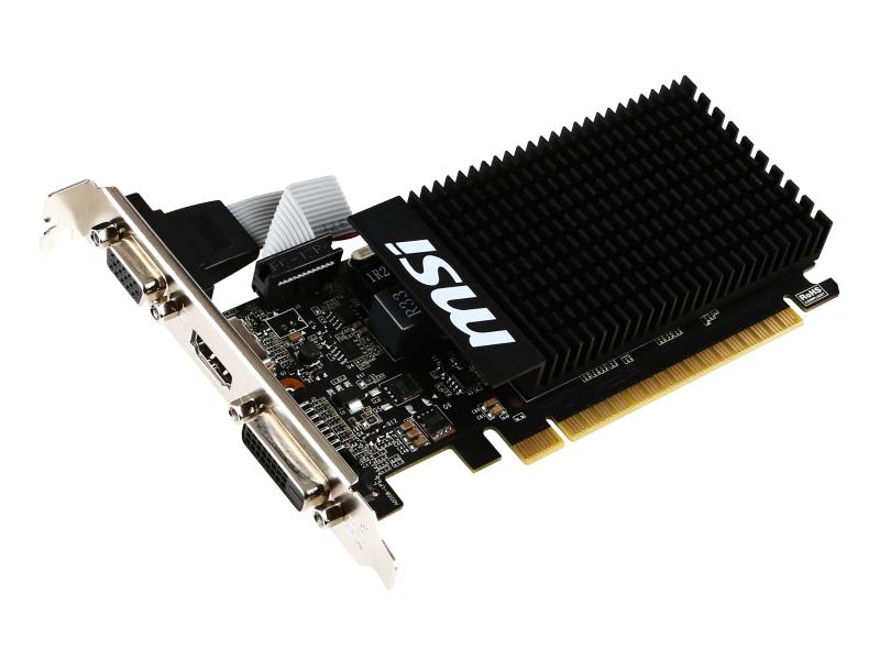 MSI Grafikkarte GeForce GT 710 2GD3H LP