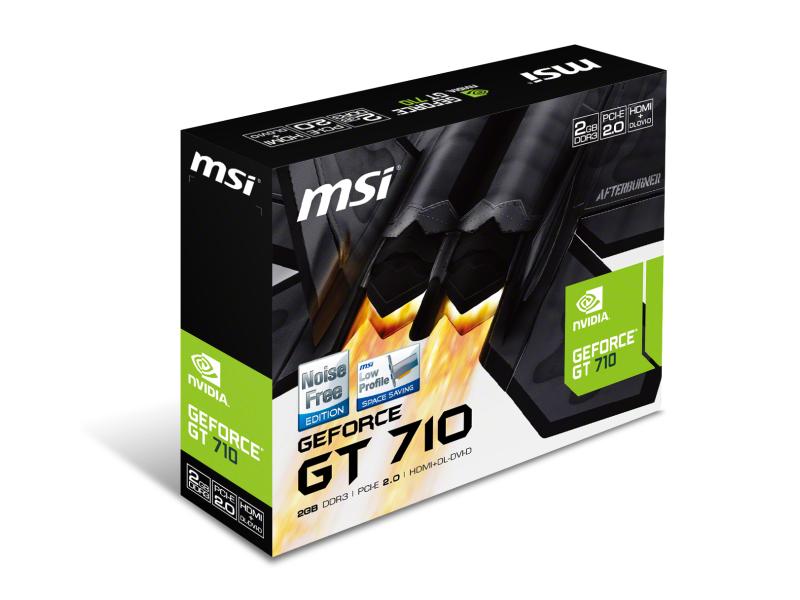 MSI Grafikkarte GeForce GT 710 2GD3H LP
