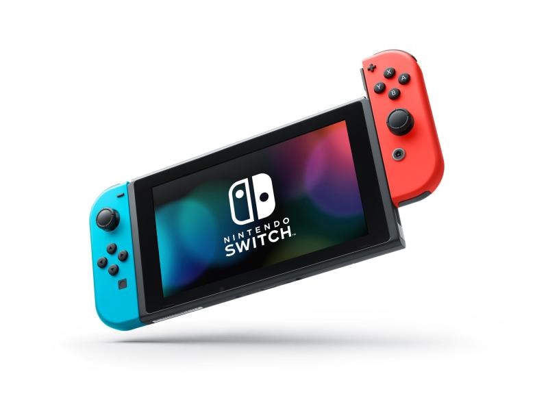 Nintendo Switch Rot/Blau