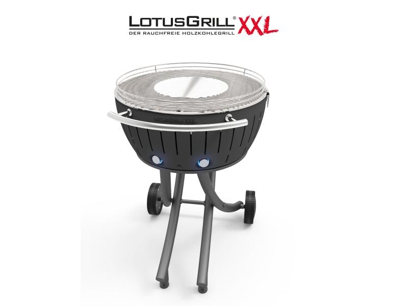 LotusGrill Holzkohlegrill XXL Grau