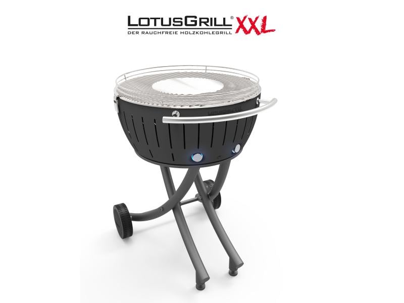 LotusGrill Holzkohlegrill XXL Grau