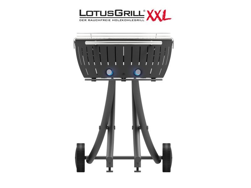 LotusGrill Holzkohlegrill XXL Grau