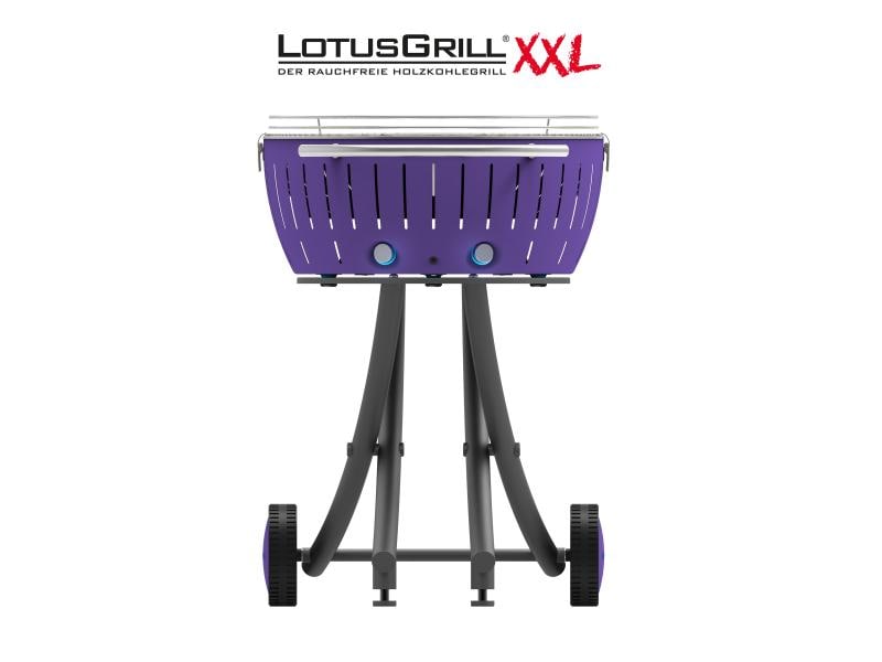 LotusGrill Barbecue à charbon XXL Violet prune