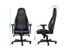 noblechairs Gaming-Stuhl ICON Echtleder Schwarz