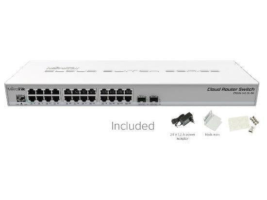 MikroTik Switch CRS326-24G-2S+RM 24 Port