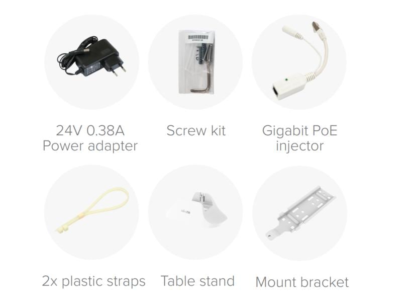 MikroTik WLAN-Bridge Wireless Wire Kit, 200 m