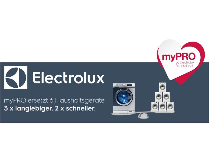 Electrolux Professional Machine à laver myPro  WE170P Gauche