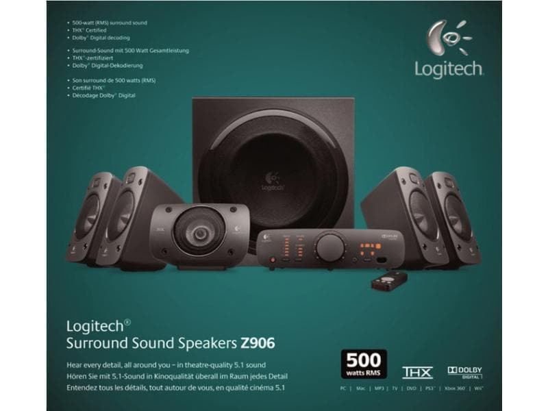 Logitech PC-Lautsprecher Z906