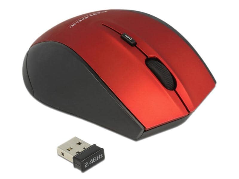 Delock Souris ergonomique 5 touches sans fil