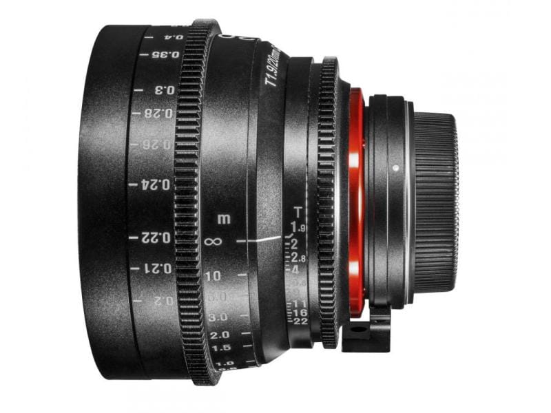 Samyang Festbrennweite XEEN 20mm T/1.9 FF Cine – Canon EF