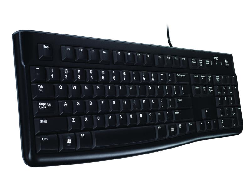 Logitech Clavier K120 Business Mise en page de CH