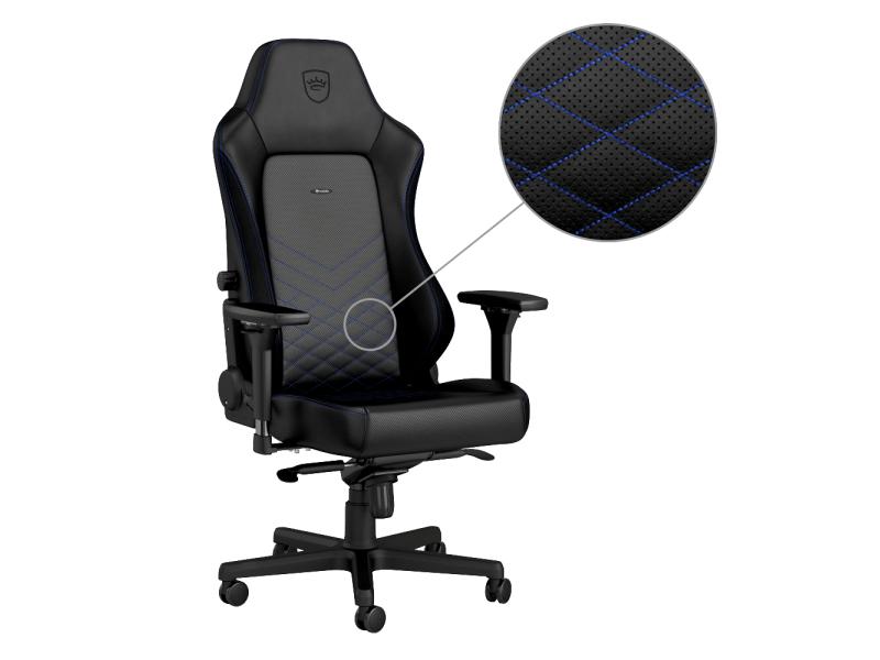 noblechairs Chaise de gaming HERO Noir/Bleu