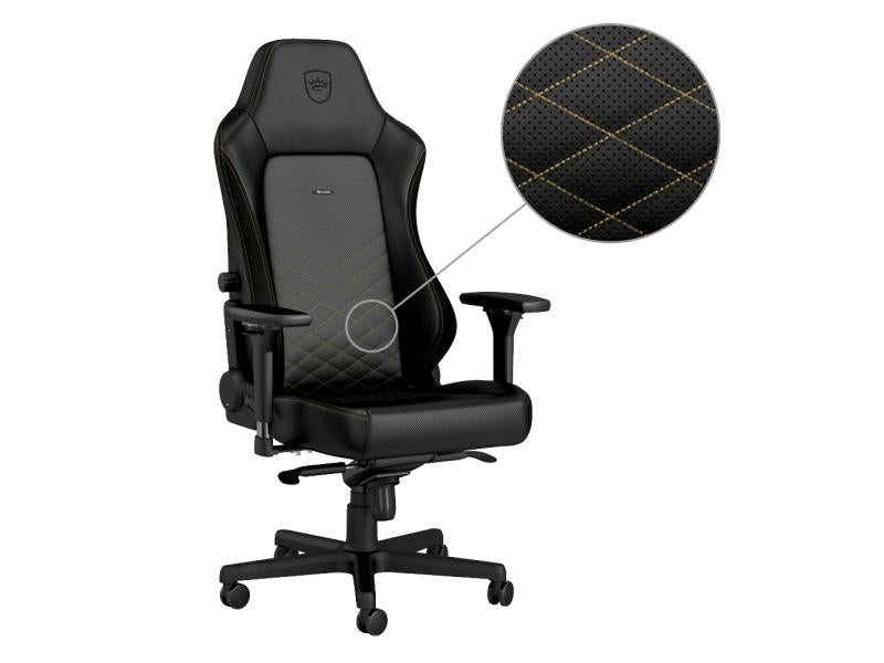 noblechairs Chaise de gaming HERO Noir/Doré