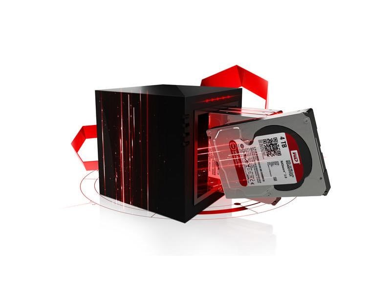 Western Digital Harddisk WD Red Plus 3.5" SATA 2 TB