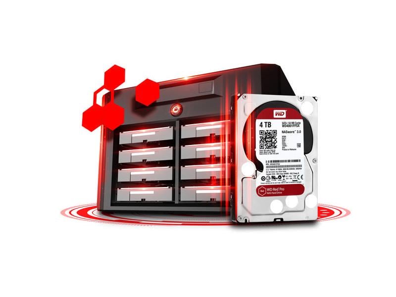 Western Digital Disque dur WD Red Plus 3.5" SATA 2 TB