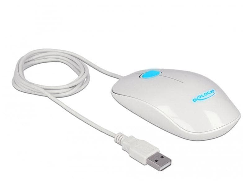 Delock Maus 12537 USB-Typ-A LED