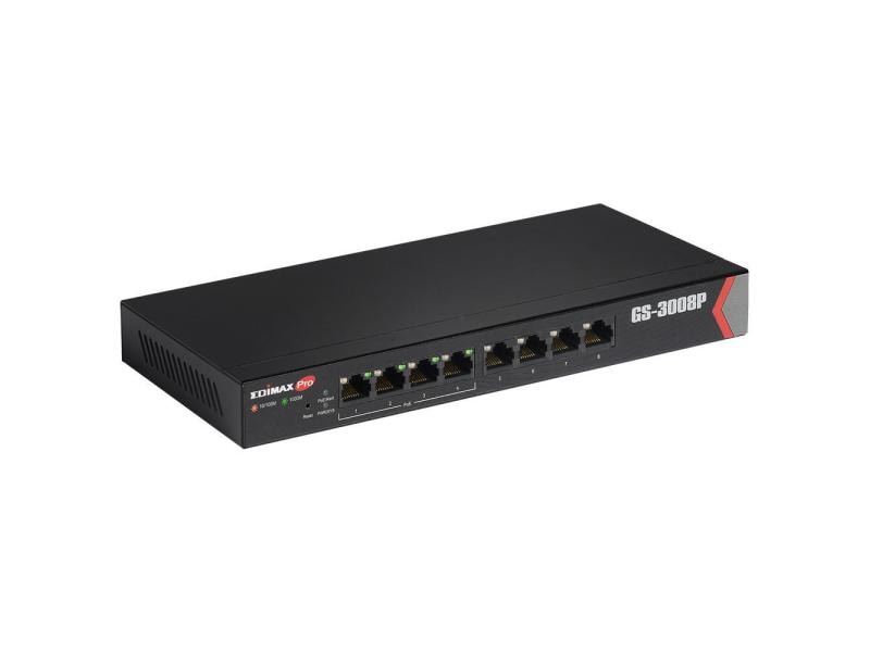 Edimax Pro PoE+ Switch GS-3008P 8 Port