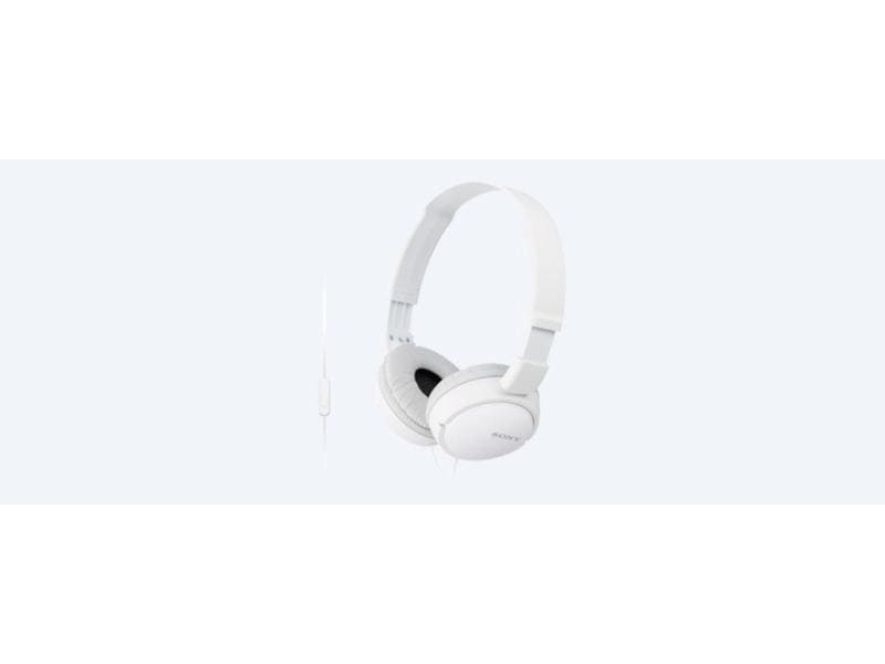 Sony On-Ear-Kopfhörer MDR-ZX110APW Weiss