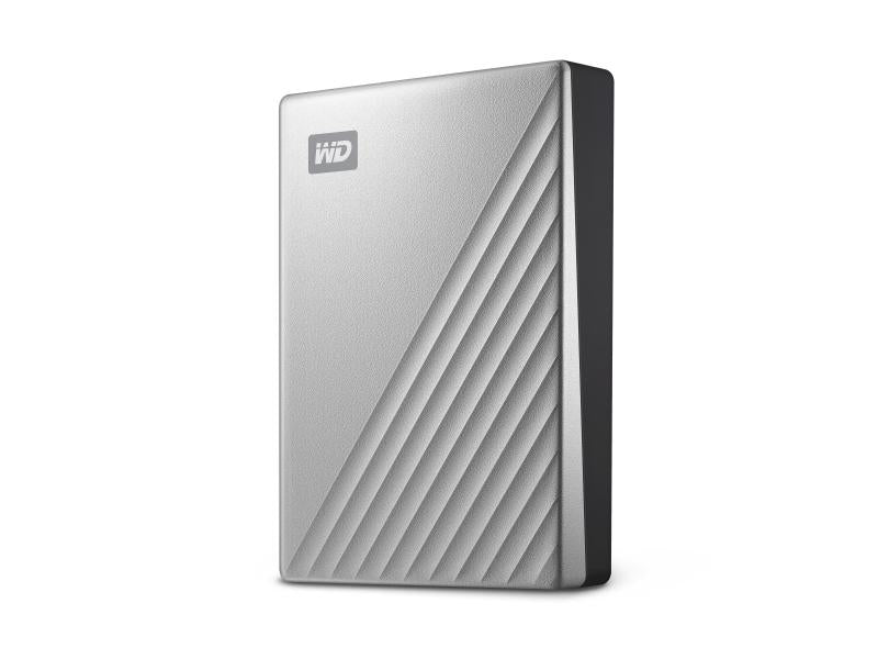 Western Digital Disque dur externe My Passport Ultra 4 TB, Argenté