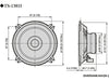 Pioneer Haut-parleurs à 2 voies TS-1301I