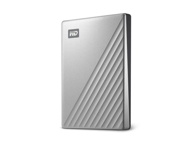 Western Digital Externe Festplatte My Passport Ultra 2 TB, Silber