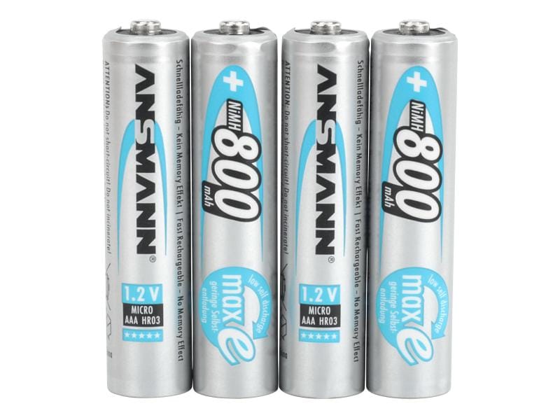 Ansmann Akku 4x AAA 800 mAh