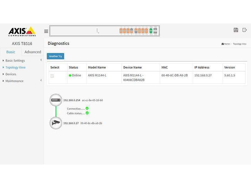 Axis PoE++ Switch T8504-R 4 Port