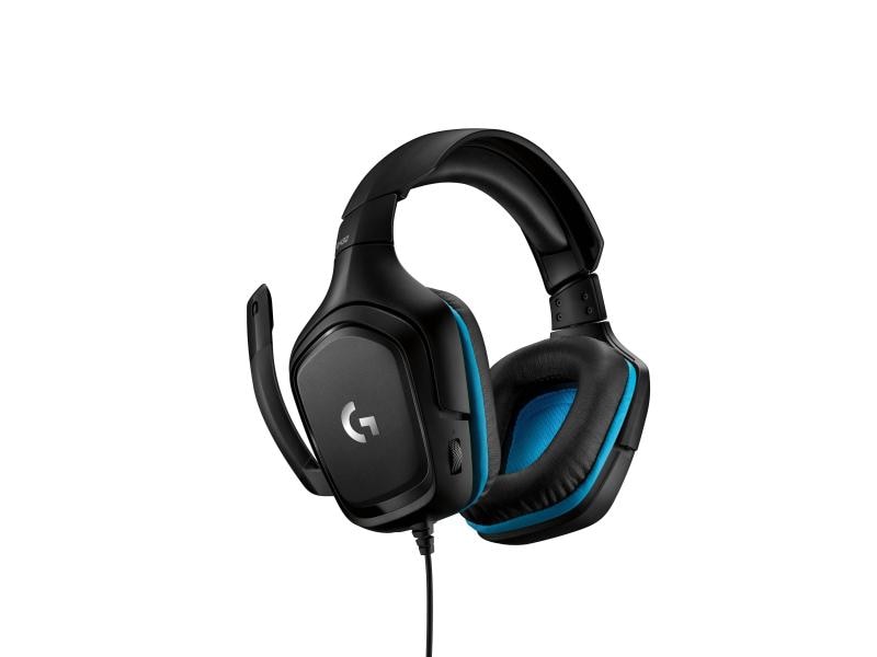 Logitech Écouteurs G432 7.1 Surround Noir