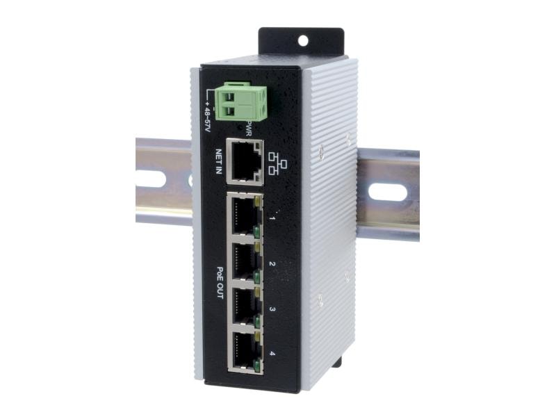 Exsys PoE Switch EX-6100PoE 5 Port