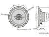 Pioneer 2-Weg Lautsprecher TS-1702i