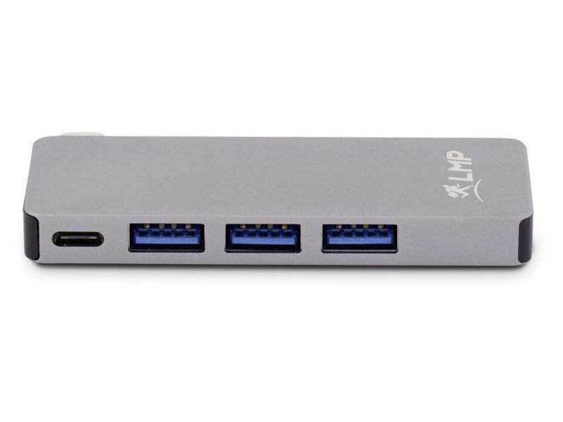 LMP Station d'accueil USB-C Basic Hub Gris Espace