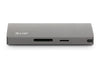 LMP Station d'accueil USB-C Travel Dock Gris Espace