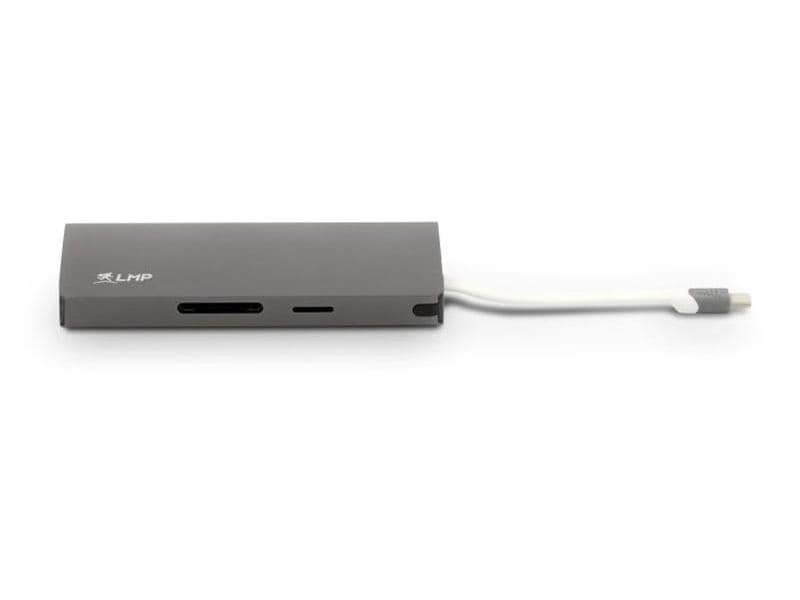 LMP Dockingstation USB-C Travel Dock Space Grau