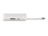 LMP Dockingstation USB-C Travel Dock Silber