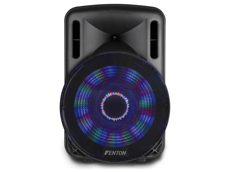 Fenton Haut-parleurs FT15LED Aktiv Trolley-Speaker