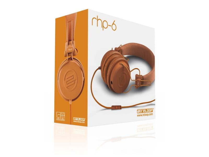 Reloop Casques extra-auriculaires RHP-6 Orange