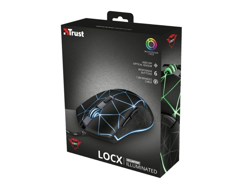 Trust Gaming-Maus GXT 133 Locx