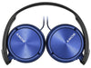 Sony Casques extra-auriculaires MDR-ZX310AP Noir; Bleu