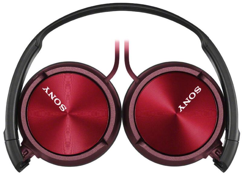 Sony On-Ear-Kopfhörer MDR-ZX310 Schwarz; Rot