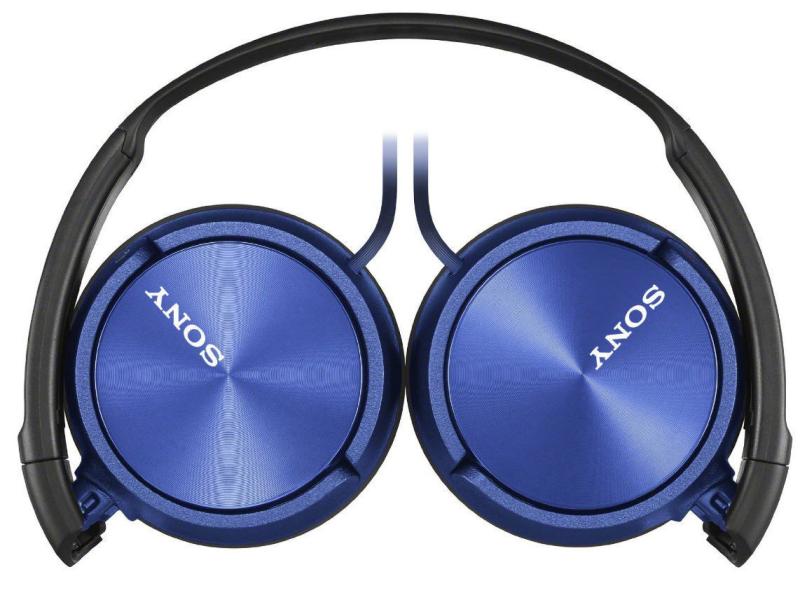 Sony Casques extra-auriculaires MDR-ZX310 Noir; Bleu