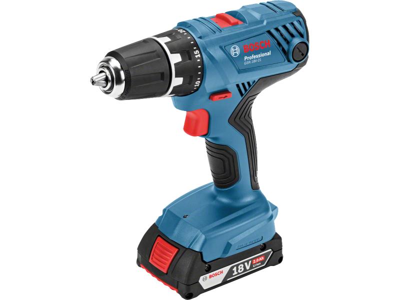 Bosch Professional Perceuse-visseuse sans fil GSR 18 V-21 Kit